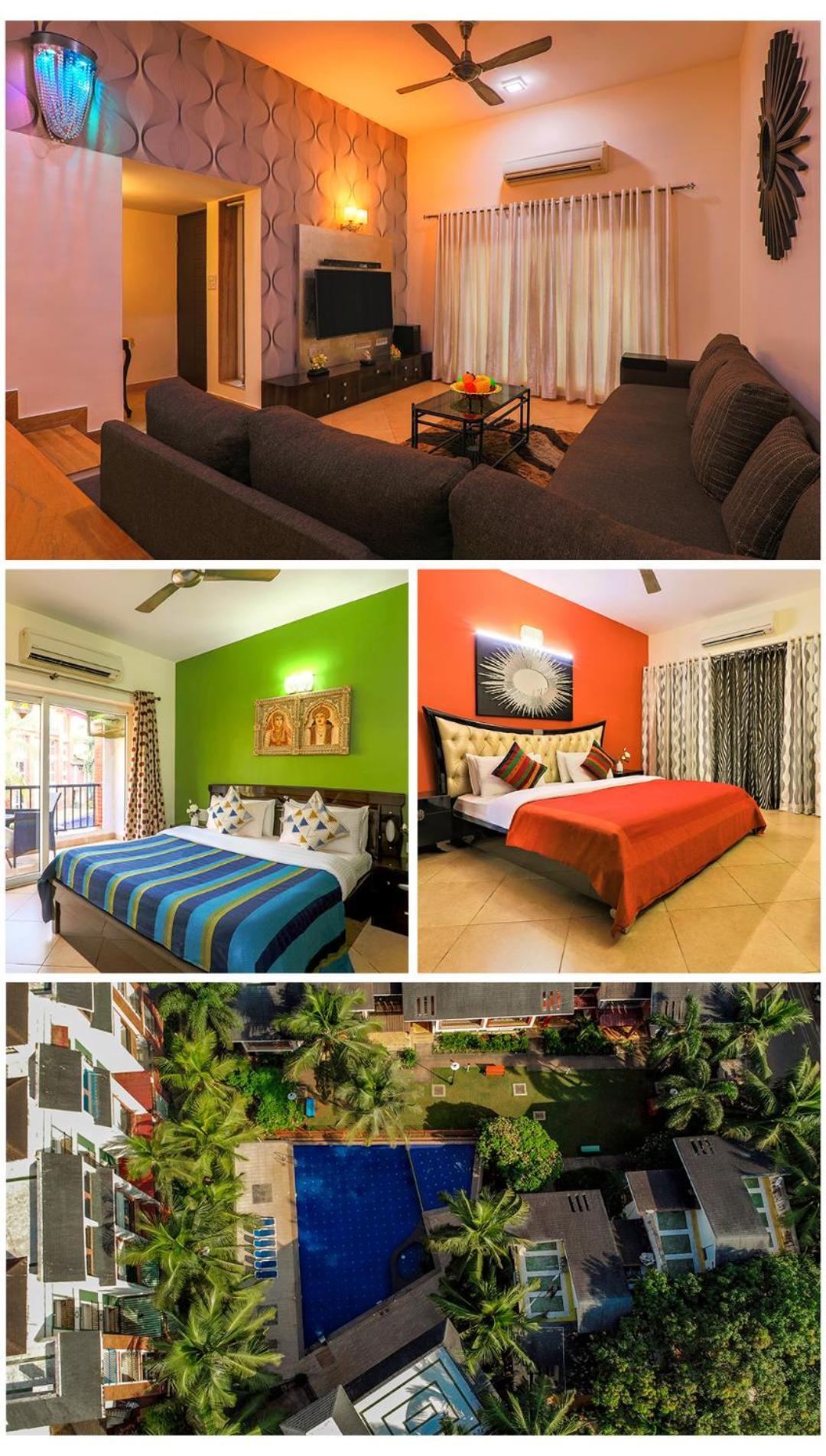 La Goa Villa - 4Bhk, Бага Екстер'єр фото
